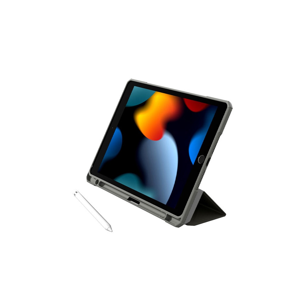 Husa AmazingThing Titan Pro Folio compatibila cu iPad Air 11 inch M3 2025, Gri