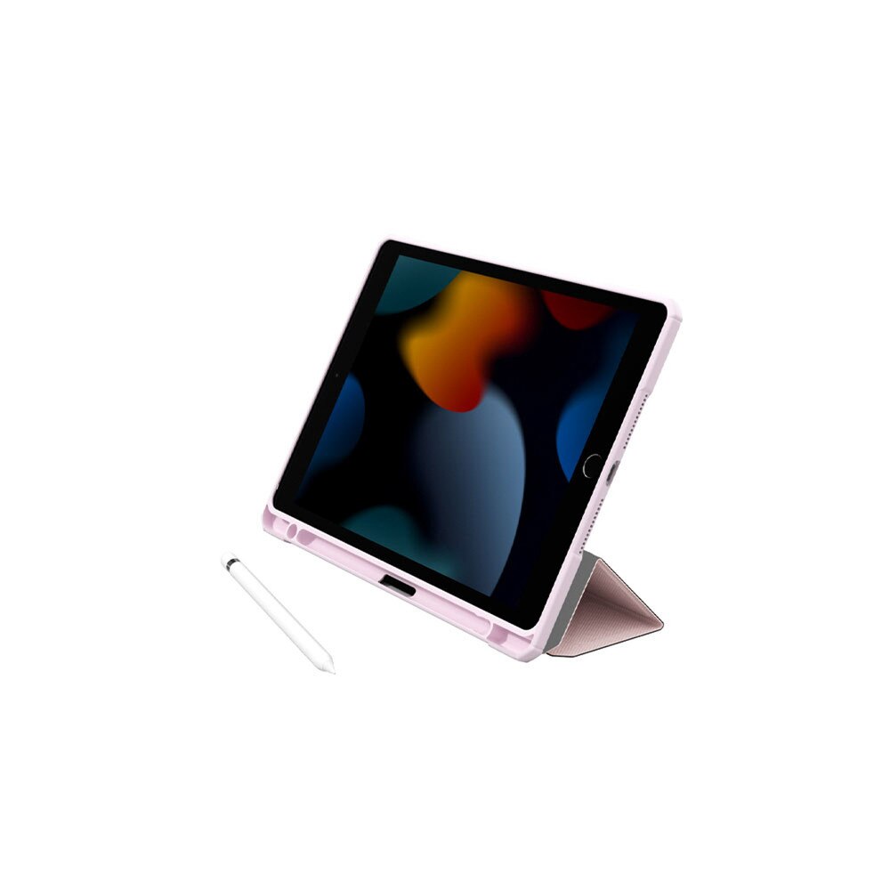 Husa AmazingThing Titan Pro Folio compatibila cu iPad Air 11 inch M3 2025, Roz