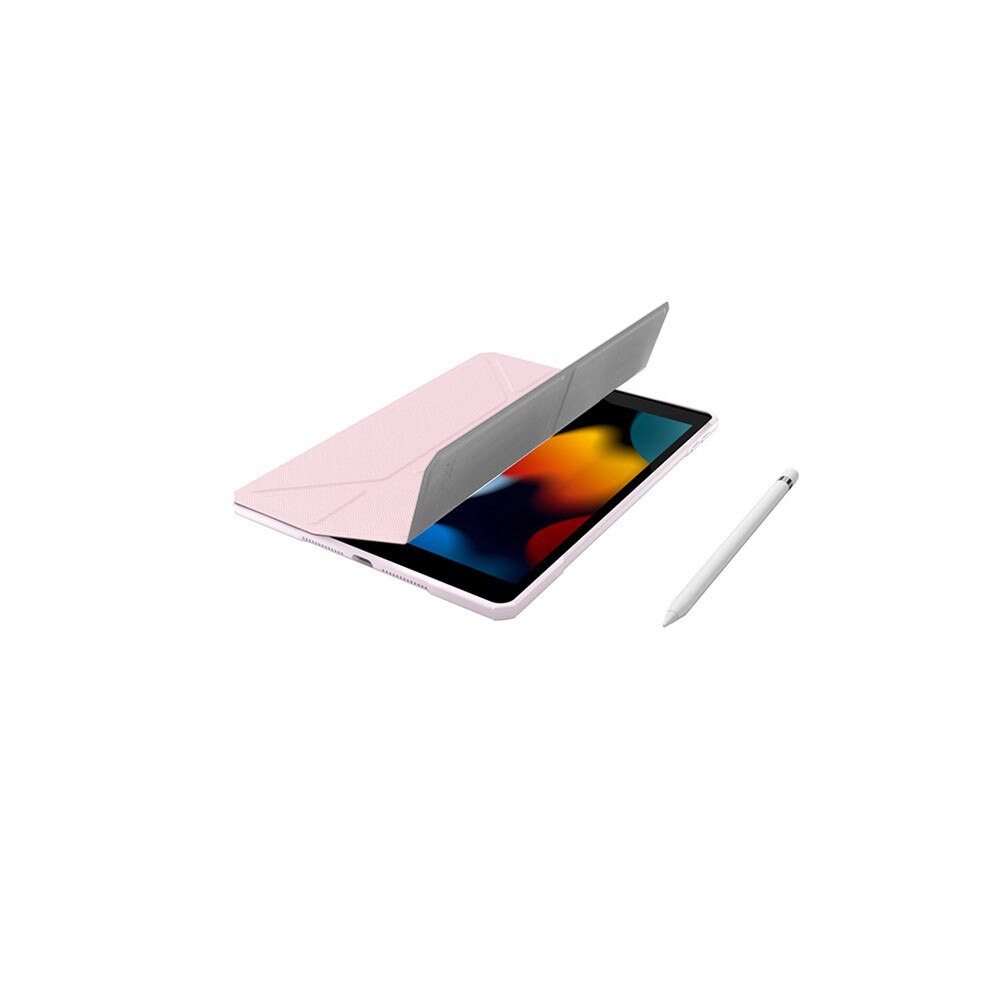 Husa AmazingThing Titan Pro Folio compatibila cu iPad Air 11 inch M3 2025, Roz
