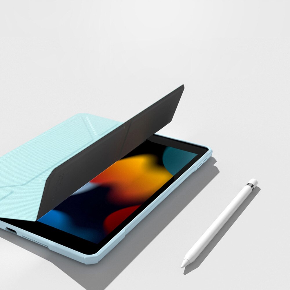 Husa AmazingThing Titan Pro Folio compatibila cu iPad Air 11 inch M3 2025, Albastru