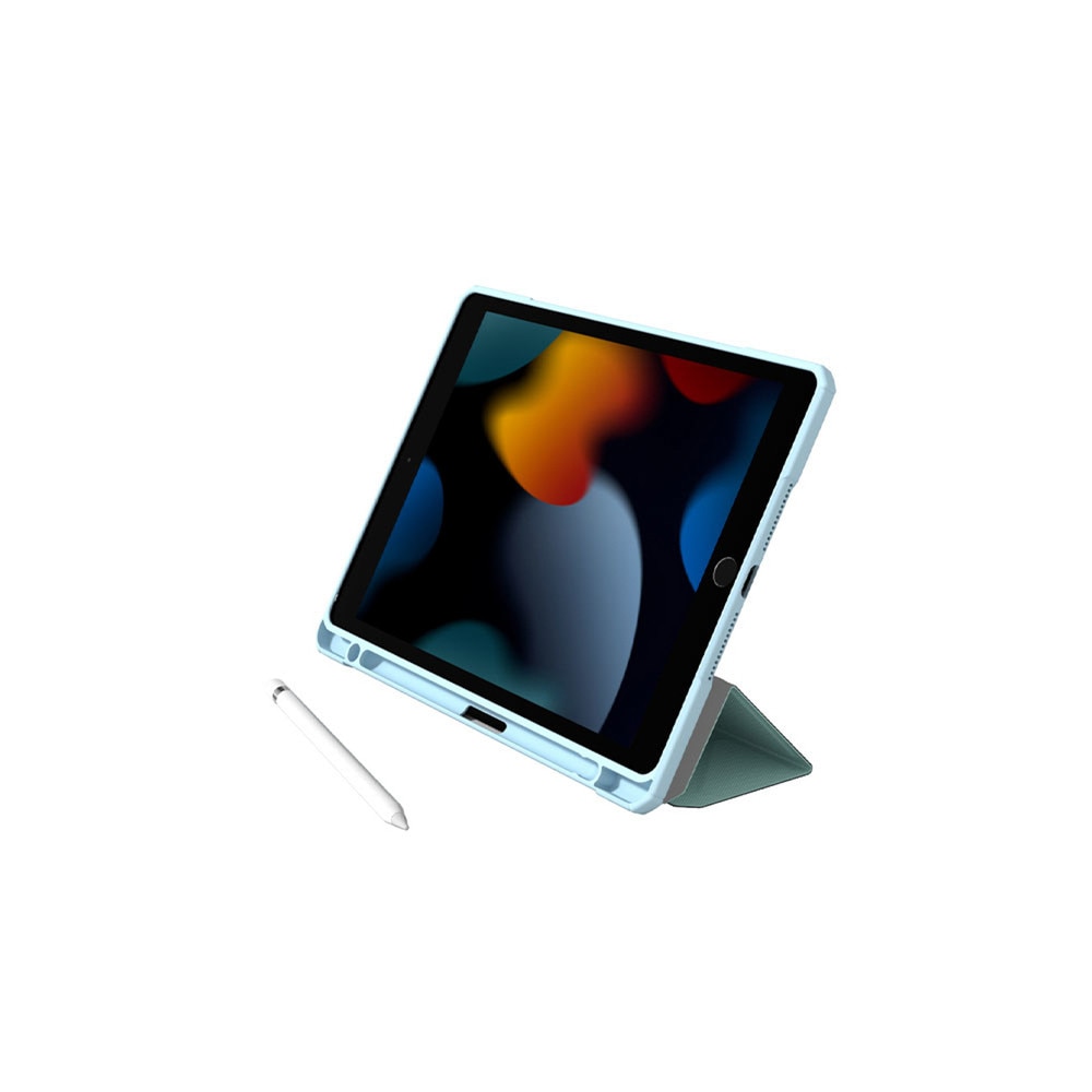 Husa AmazingThing Titan Pro Folio compatibila cu iPad Air 11 inch M3 2025, Albastru