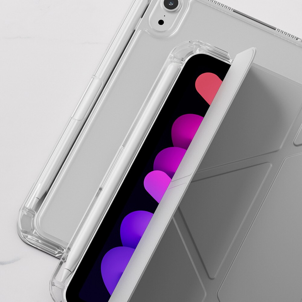 Carcasa AmazingThing Minimal Case compatibila cu iPad 10.9 inch 2022 / 11 inch 2025, Light Gray