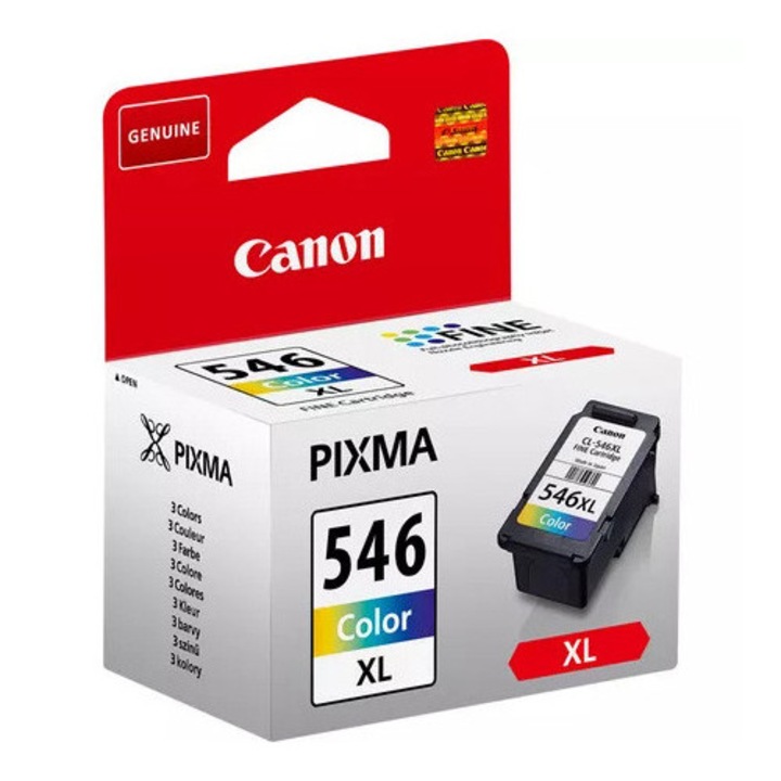 Cartus cerneala Canon CL-546XL, Color pt MG2450/ MG2550
