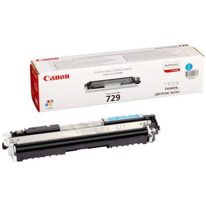 Тонерен касета Canon CRG729C за LBP7018C СИН, 1k страници