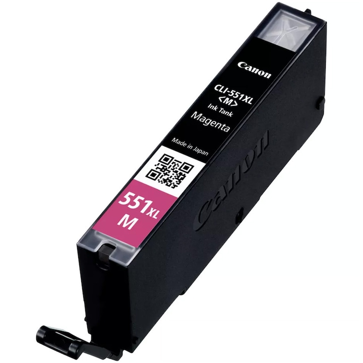 Cartus cerneala Canon CLI551 Cyan XL pt IP7250/ MG5450/ MG6350