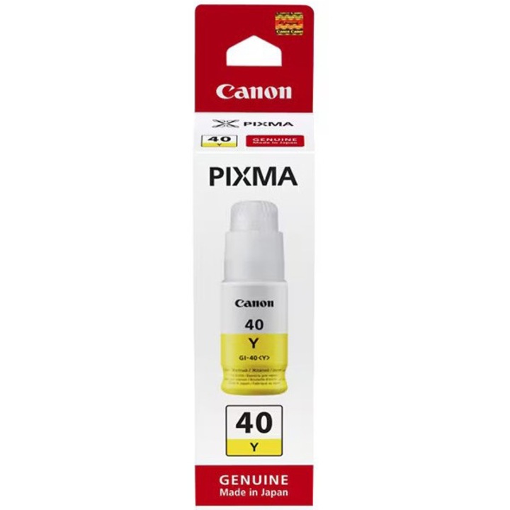 Cartus cerneala Canon GI-41 Yellow pt G1420/G2420/G2460/G3420/G3460/G3470; cap. 7.700 pag