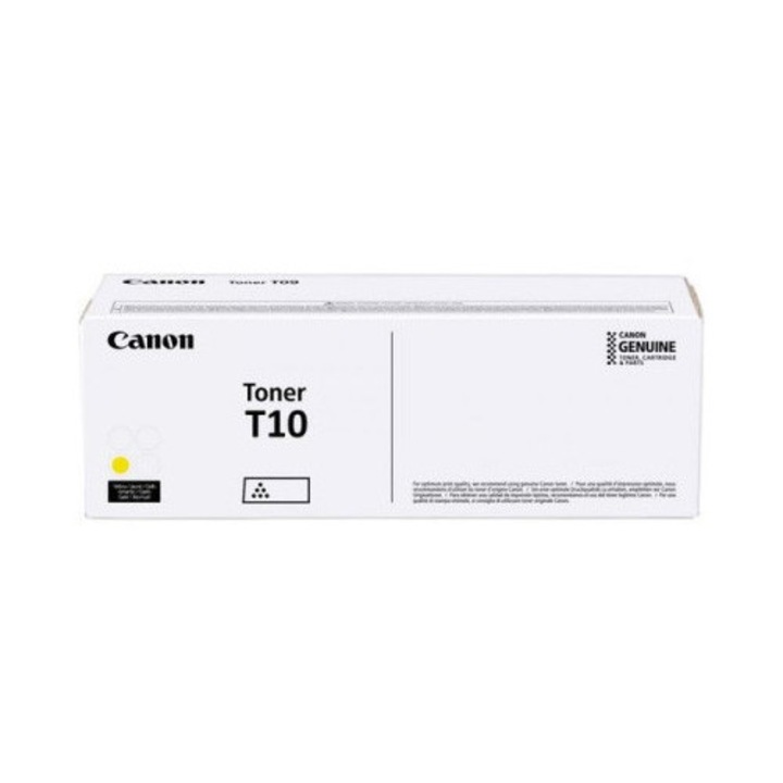 Тонер касета Canon Yellow T10 за ISX C1533P/C1538P; Капацитет 10k стр.