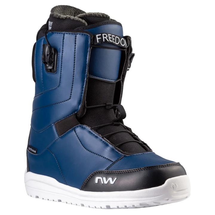 Botine snowboard Northwave Freedom SLS, albastru, barbati, 40, textil/sintetic