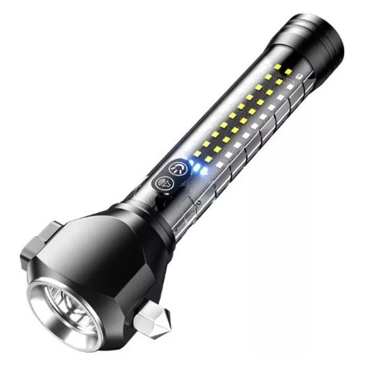 Többfunkciós LED SMD USB vészhelyzeti lámpa QD650, 20W teljesítmény