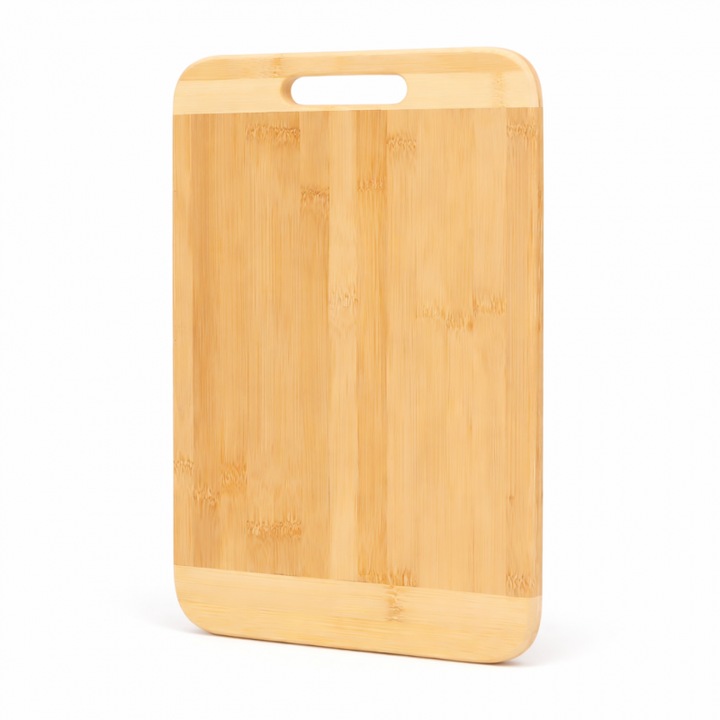 Tocator din bambus natural pentru bucatarie, 20 x 30 cm