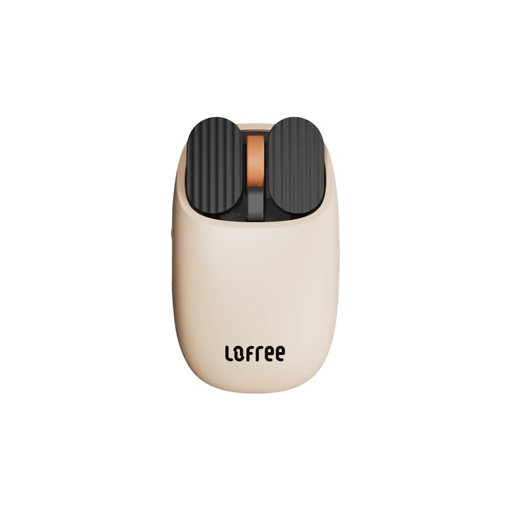 Mouse fara fir Lofree Wavy Chips Milk Shake, 2.4GHz, BT, 3600 DPI