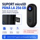 Camera video corporala Full HD 1080P cu 8 accesorii incluse, Hexar, WiFi, Body Cam Sport, Unghi 120°, Baterie 800 mAh, Filmare Hands-Free, Suport MicroSD pana la 256 GB, Negru