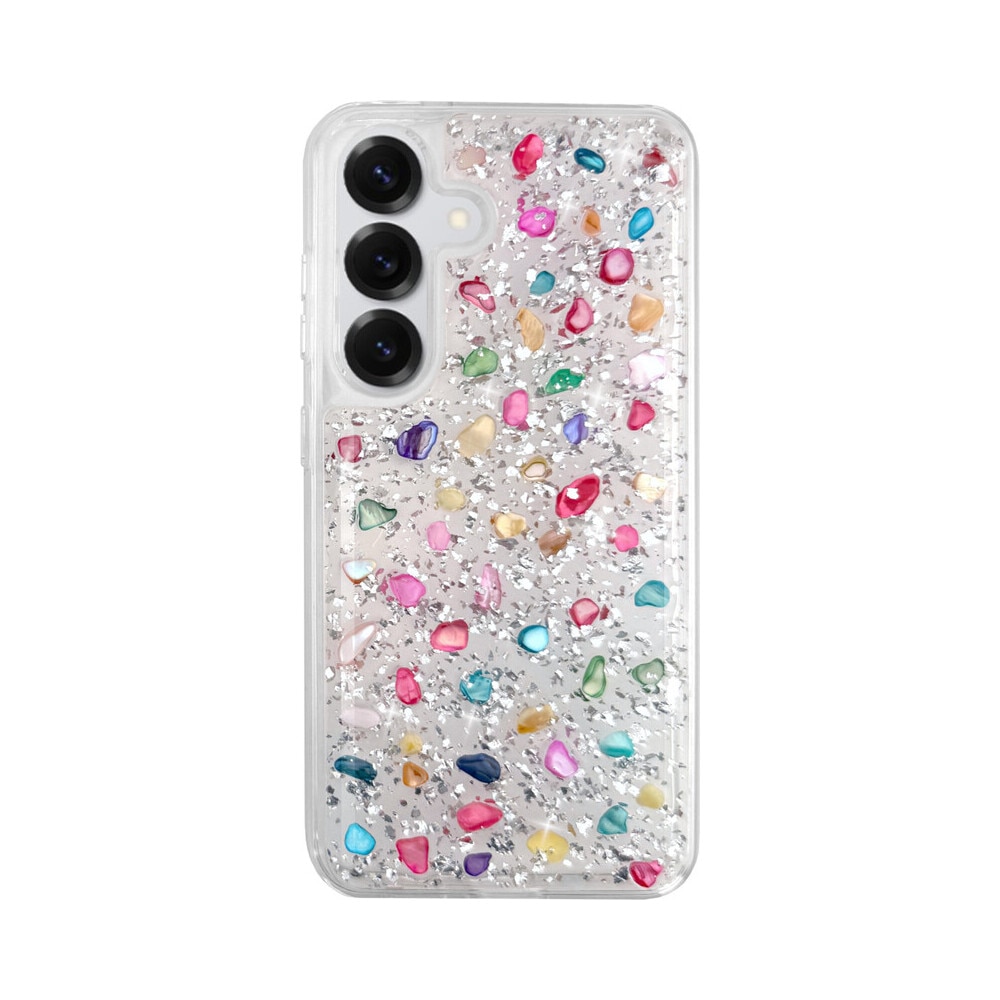 Husa Premium cu Rasina Epoxidica CENTO Muse compatibila cu Samsung S24/S25, Fiesta, Anti zgarieturi, Rezistenta la Cadere 1.5m, cu margini ridicate pentru protectia ecranului si a camerei