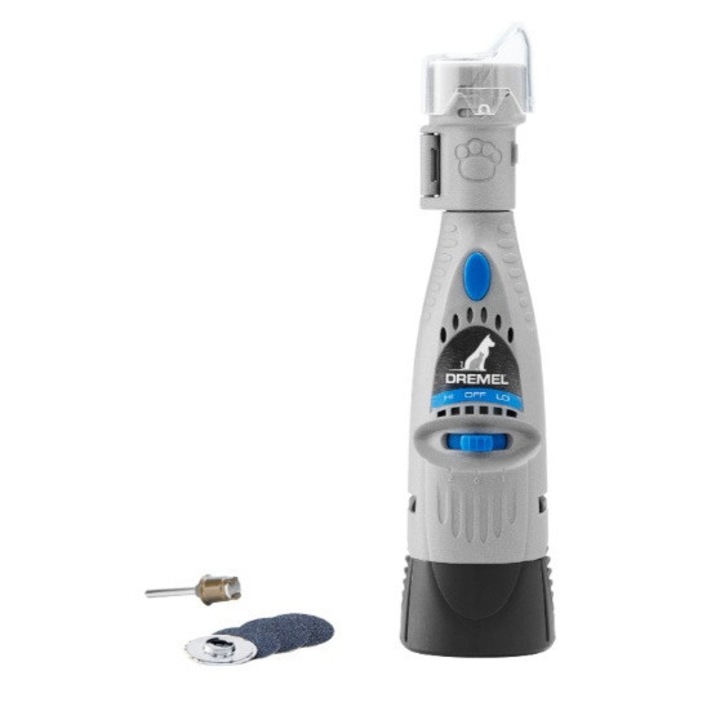 Комплект за педикюр за домашни любимци DREMEL® (7020-PGK), F0137020J, 6V, Обороти 7000-18000об/мин, 2 скорости
