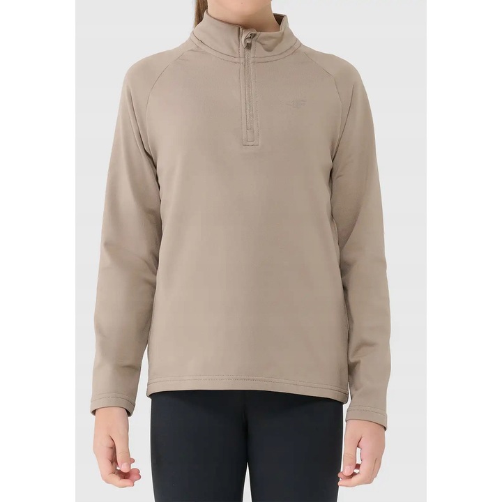 Bluza copii, 4F, lenjerie de corp, unisex, bej