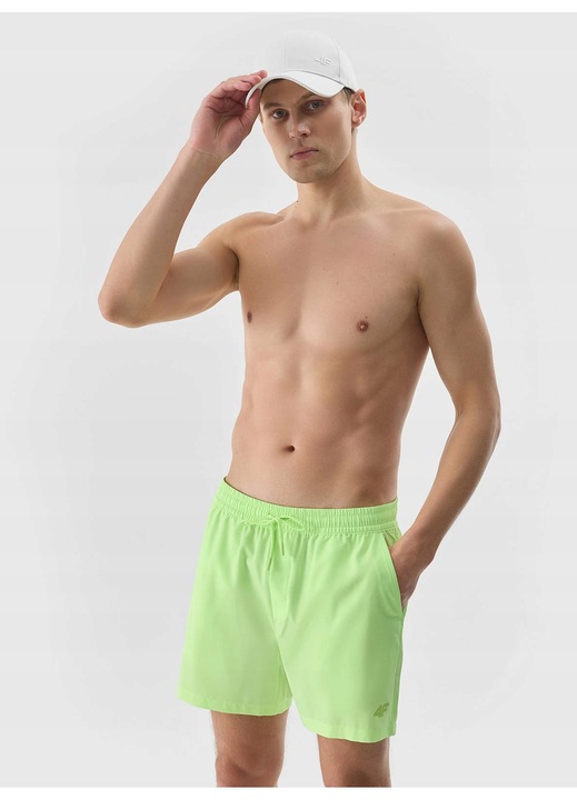 Pantaloni de barbati, 4F, verde, Verde