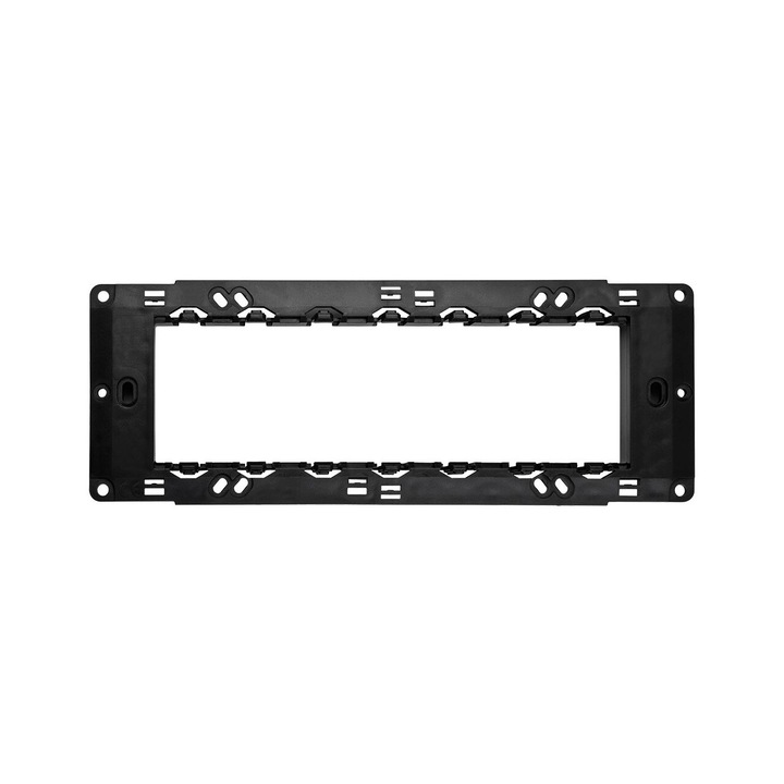 Suport fixare 4 module, Panasonic, dimensiuni compacte, durabil, alb