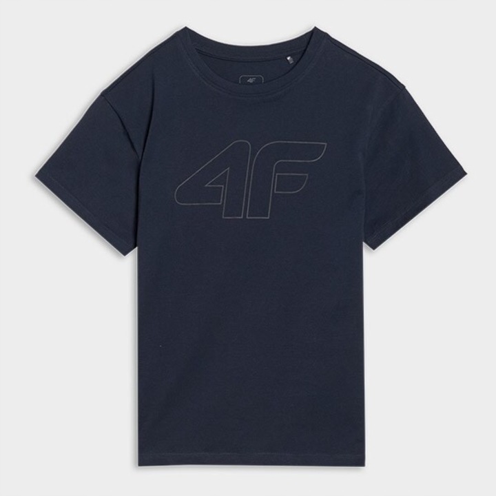 Tricou copii 4F, oversize cu imprimeu, 122 CM