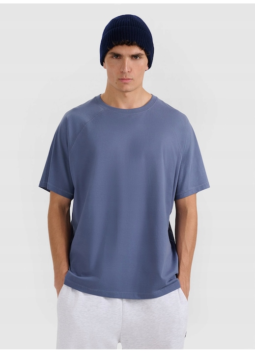 Tricou barbati, 4F, Albastru, Albastru