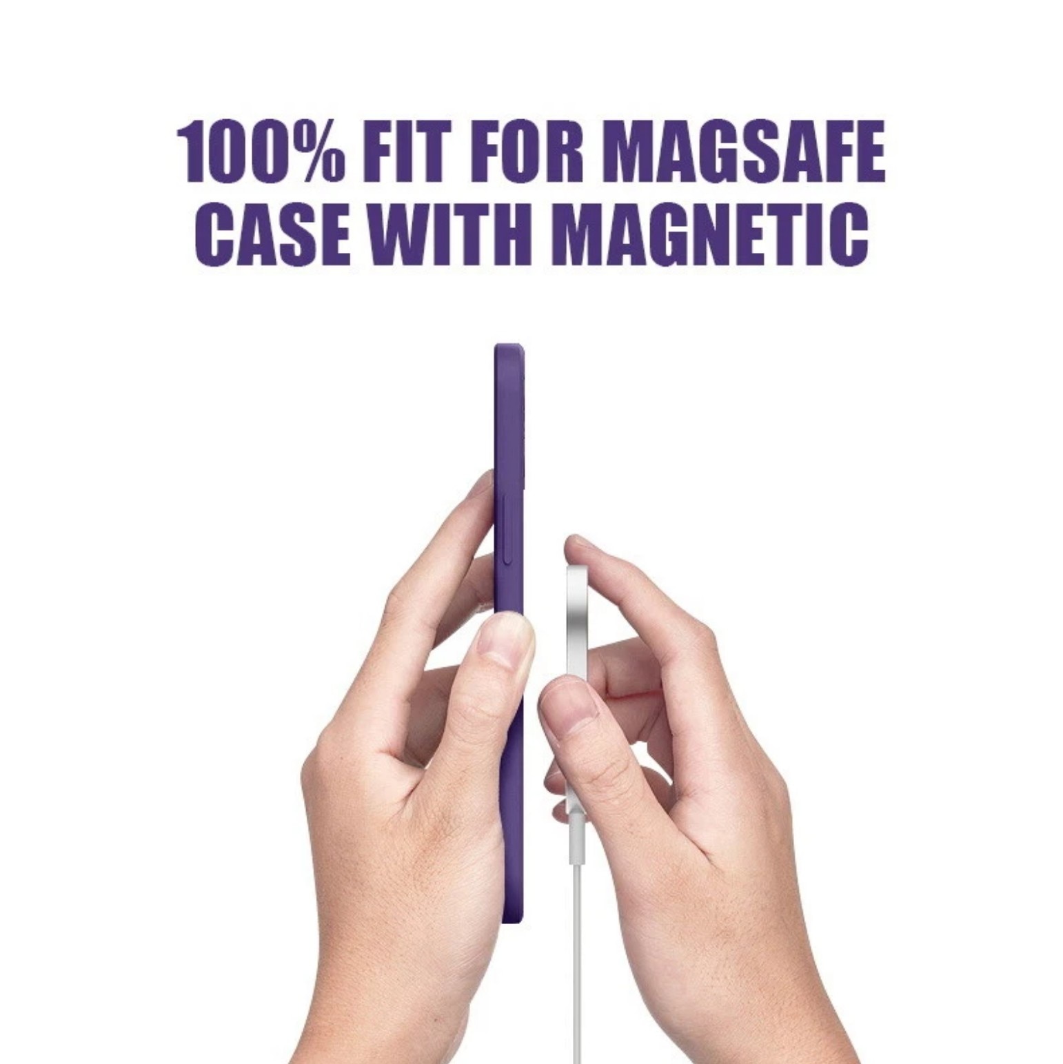 Husa MagGuard pentru Samsung Galaxy S26 Ultra, Compatibila MagSafe, Silicon rezistent, Mov