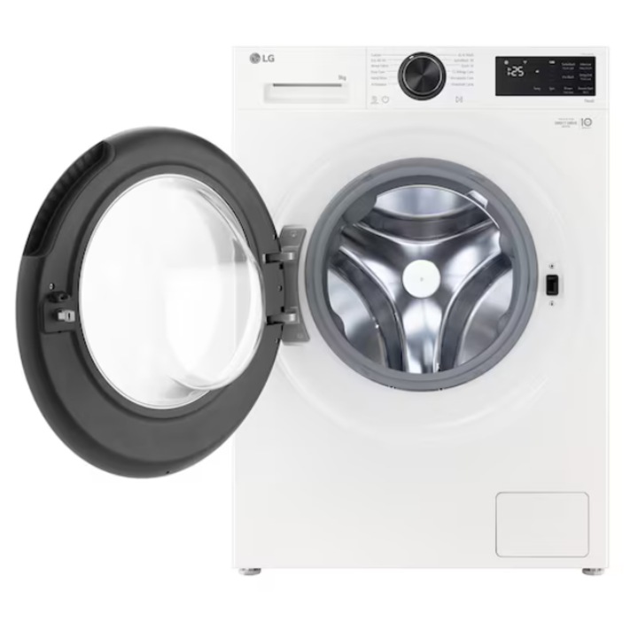 Masina de spalat rufe Counter-Depth MAX™ cu AI Direct Drive™, capacitate 9 kg, Alba, Slim