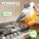 Aparat de curatat cu abur multifunctional, Bedee, 1000W, Rezervor 350 ml, Portabil, Accesorii curatare suprafete multiple, Temperatura inalta, Usor de utilizat, Fara substante chimice, pentru aragazuri, saltele, interior auto, canapele, tapiterii, Alb/Gri