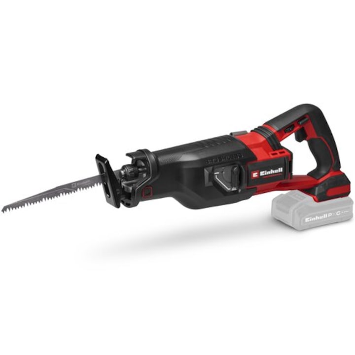 Fierastrau universal tip sabie pe acumulator Einhell Professional TP-AP 18/32 Li BL - Solo Power X-Change, 18 V, motor fara perii, adancime de taiere in lemn 300 mm, include 2 lame de ferastrau, fara incarcator si acumulator in setul de livrare