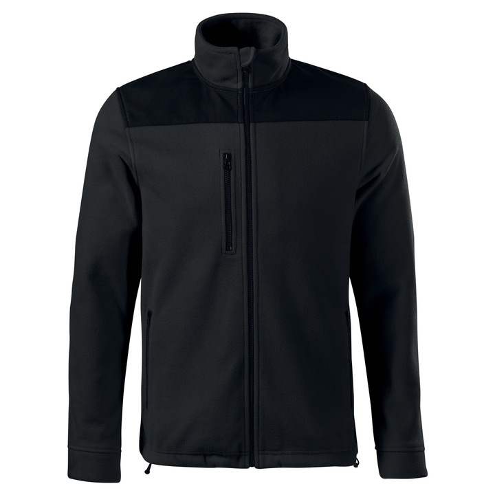 Jacheta fleece barbati Geravian, Negru