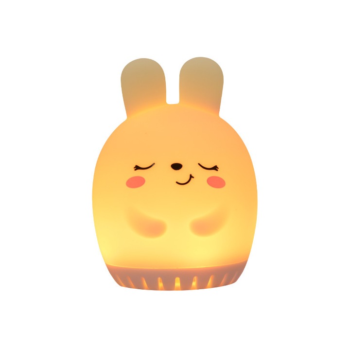 Детска нощна лампа, Creativ, Mini White Noise, музика, нощна светлина, преносима, за нощно шкафче