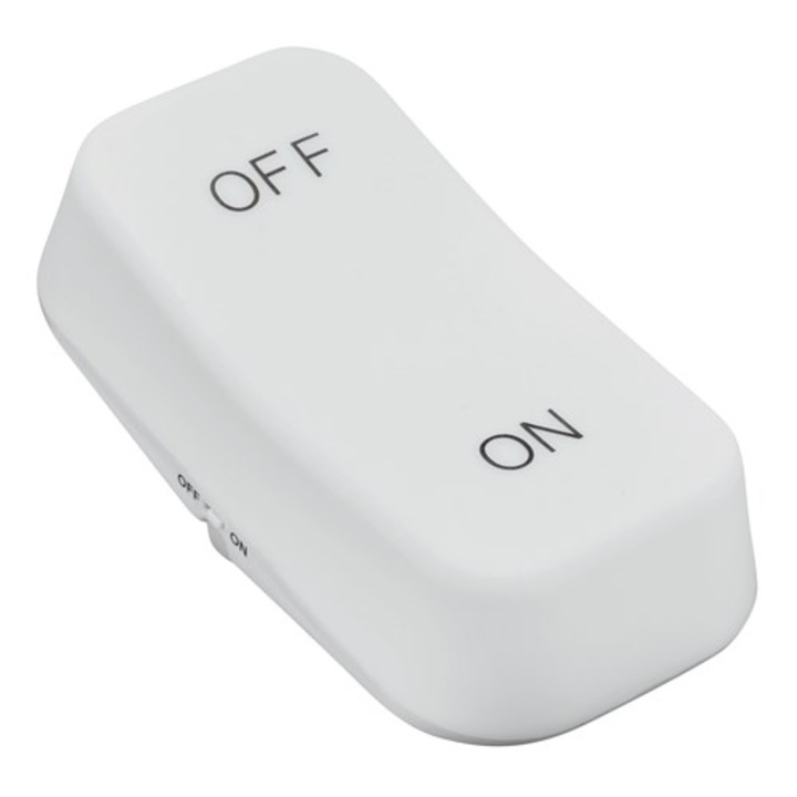 Нощна лампа Bremen, модел ON/OFF, светлината се включва и изключва чрез накланяне на превключвателя, 16 x 8 x 6 см, захранване с 3 батерии AA