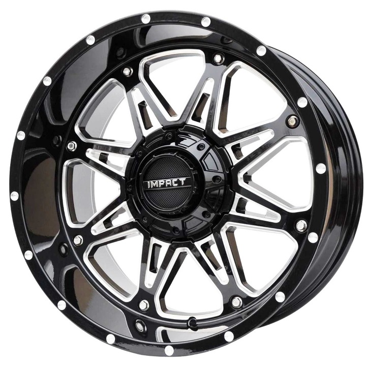 Set (4 bucati) jante 1109 20x10 6x139.7 ET-12 - BL - black