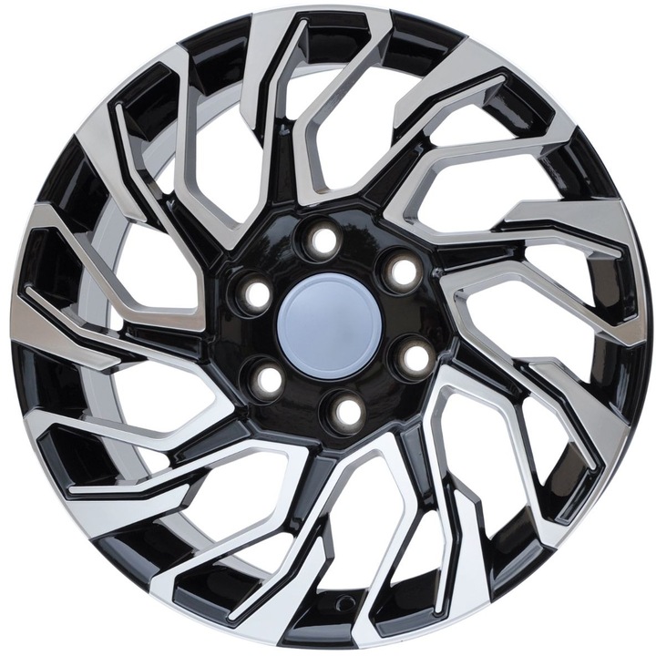 Set 4 jante PDW H964F 18x8 6x139.7 ET25, MB - lustruit + negru