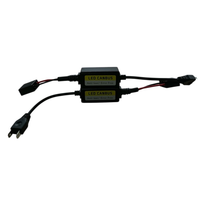 Set Anulator Eroare CANBUS H7, Generic, Compatibil LED si Xenon, Instalare Plug & Play, Constructie Rezistenta
