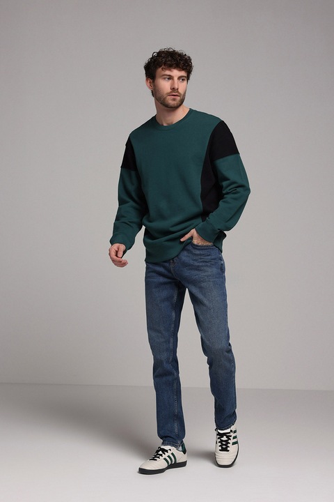 COLIN'S, Blugi regular-fit cu design 5 buzunare, Albastru inchis