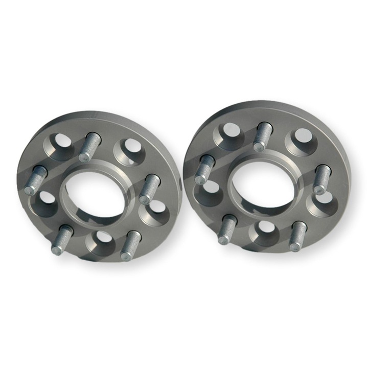 Heico keréktávtartók Volvo V40-hez, 40 mm tengelyenként, ezüst, alumínium, 2 darabos készlet