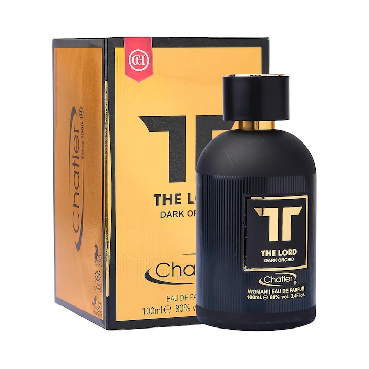 Parfum barbatesc CHATLER, The Lord Dark Orchid, Eau de Parfum, 100 ml