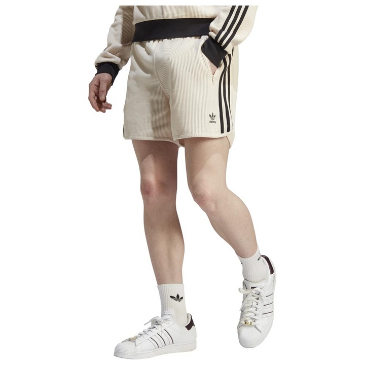 Pantaloni sport barbati, Adidas Originals, bej/negru, XL INTL