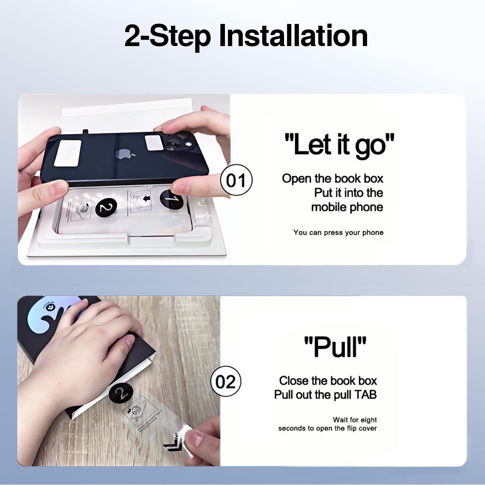 Set 2 Folie Sticla pentru iPhone 17 Oein® – Sticla Securizata 9H+, Kit Instalare Automata Anti-Praf Rapid, Tratament Oleofob Electronic, Anti-Amprenta, Sensibilitate Touch Avansata, Acoperire Completa Compatibila cu Husa