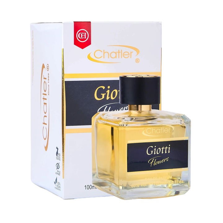 Parfum de dama CHATLER® Giotti Flowers, Eau de Parfum, 100 ml