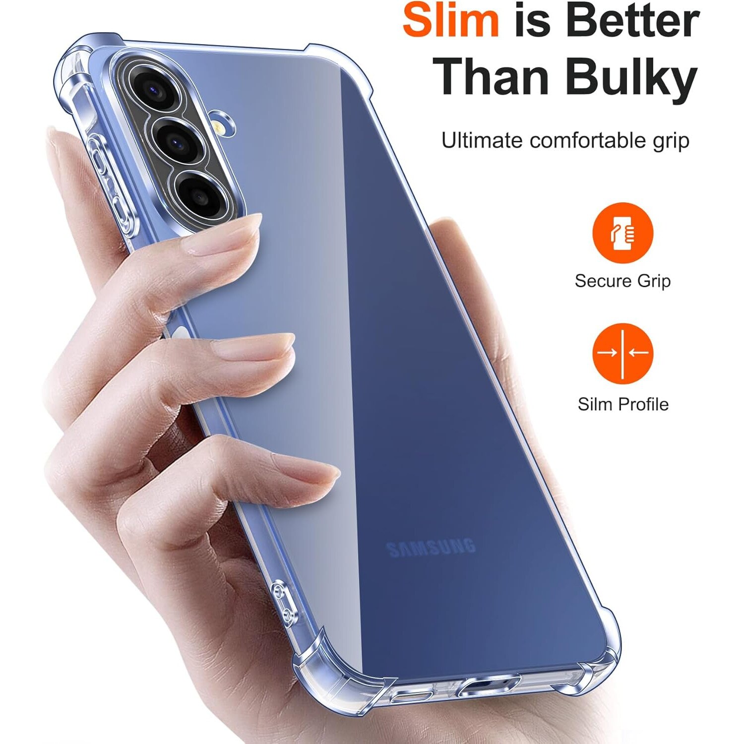 Husa Anti soc, transparenta compatibila cu Samsung Galaxy A57