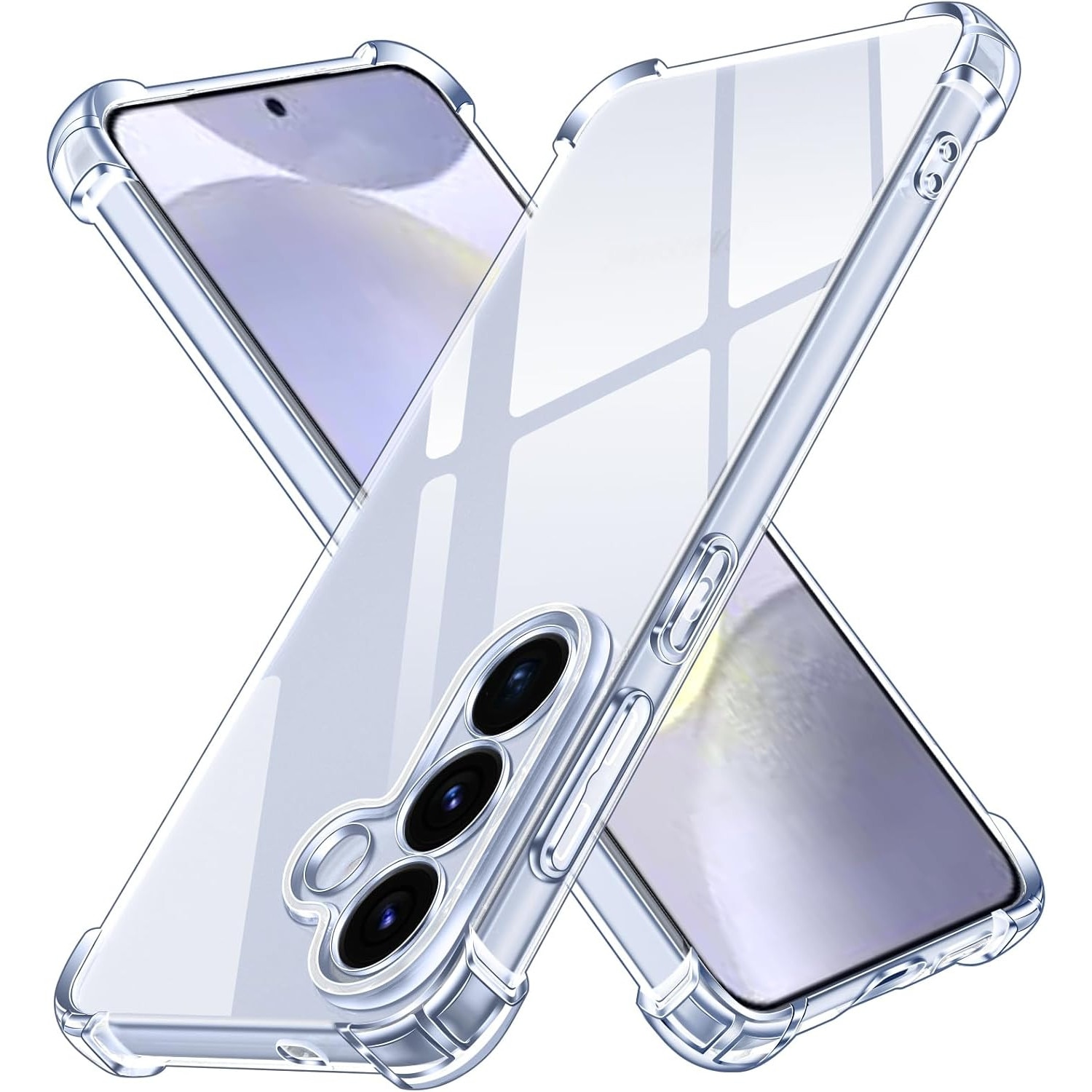 Husa Anti soc, transparenta compatibila cu Samsung Galaxy S26