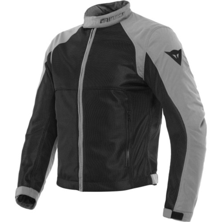 Jachetă moto Dainese Sevilla Air Tex, protecții Pro Shape 2.0, negru/gri, 48