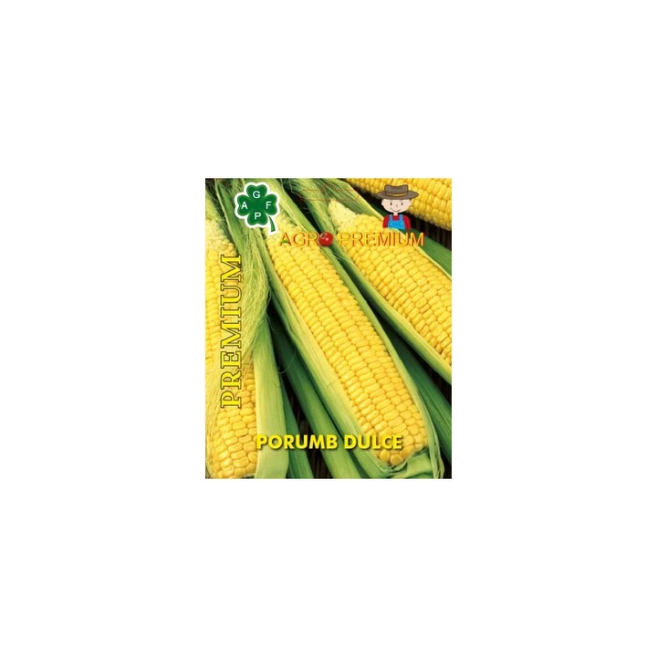 Seminte de porumb dulce GOLDEN BANTAM, 6g, AgroFermier