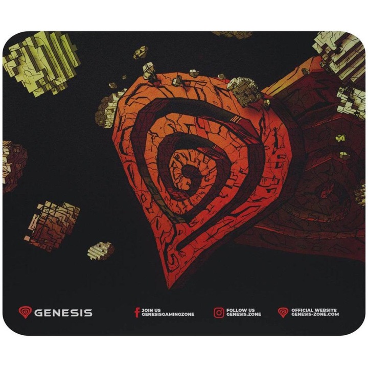 Egérpad Genesis Promo Ancient Stone, 210x250mm többszínű