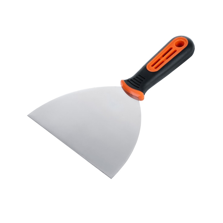 Spaclu Fara Maner Spaclu inoxidabil cu maner din plastic 150mm Motive - eMAG.ro