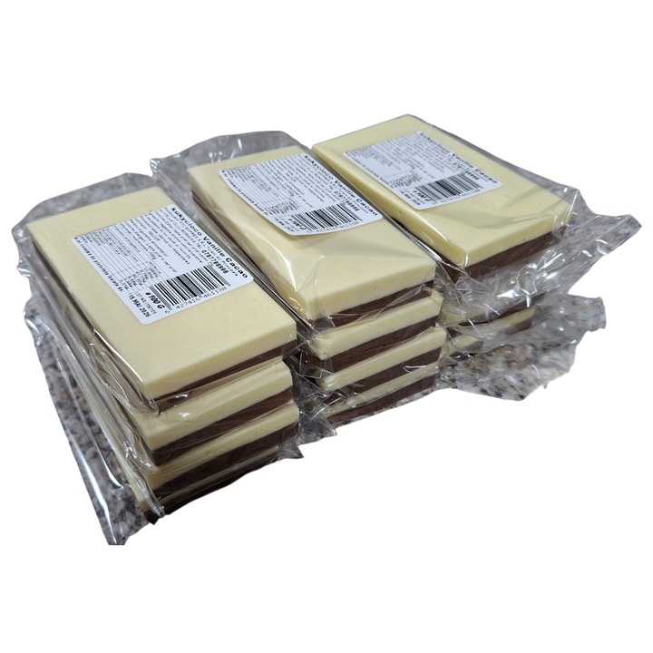 Baton casa kukycioco Vanilie Cacao 100g x12buc 1200g