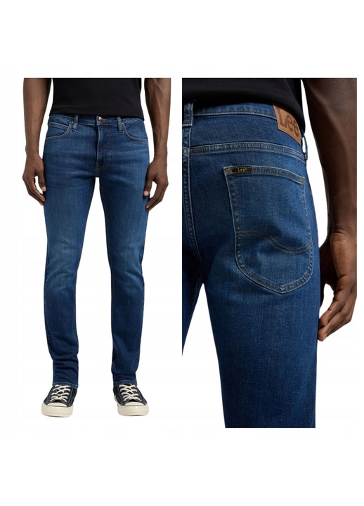 Дънки Lee Luke Slim Fit Сини W32xL30