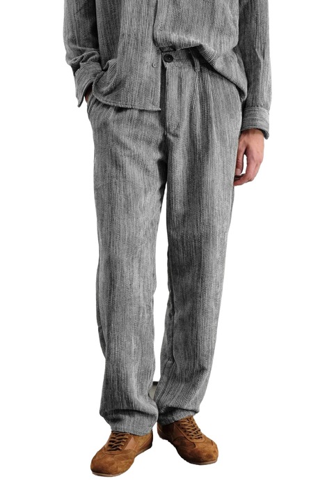 Pantaloni barbati, Giesto, poliester, Gri