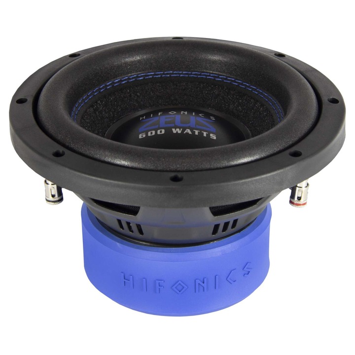 Subwoofer HiFonics ZXS8D2, 8", 300W RMS, 2x2 Ohm, constructie solida, design ZEUS