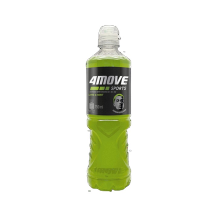 Bautura izotonica 4MOVE, aroma lime & menta, 750 ml